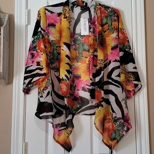 Nwt Kaktus Tropical Kimomo/Cover-up